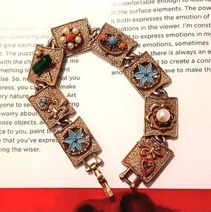 Vintage 90s charm bracelet